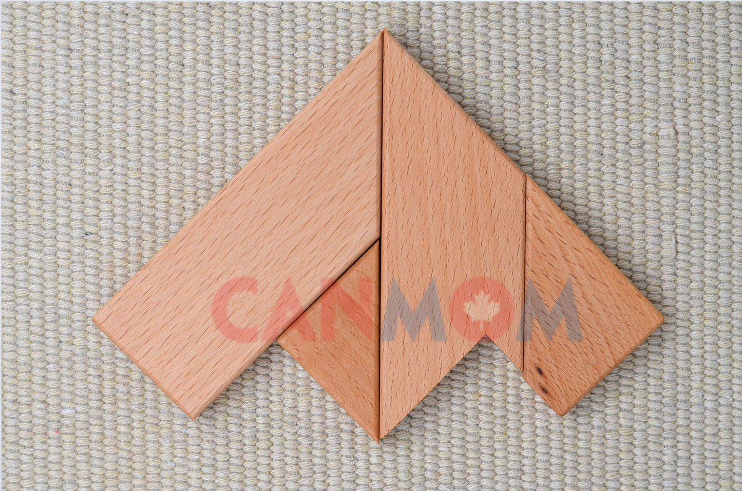 Natural wooden puzzle learning toy / brain teaser / birthday gift / puzzles tangram