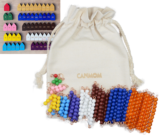 Montessori short bead chains