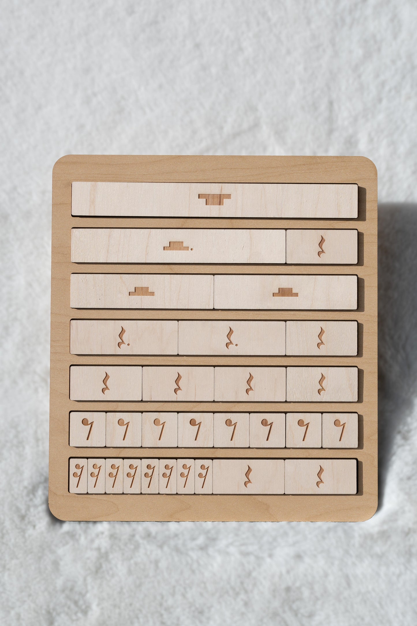 Montessori Music Notes – Wooden Suzuki Piano Learning Set