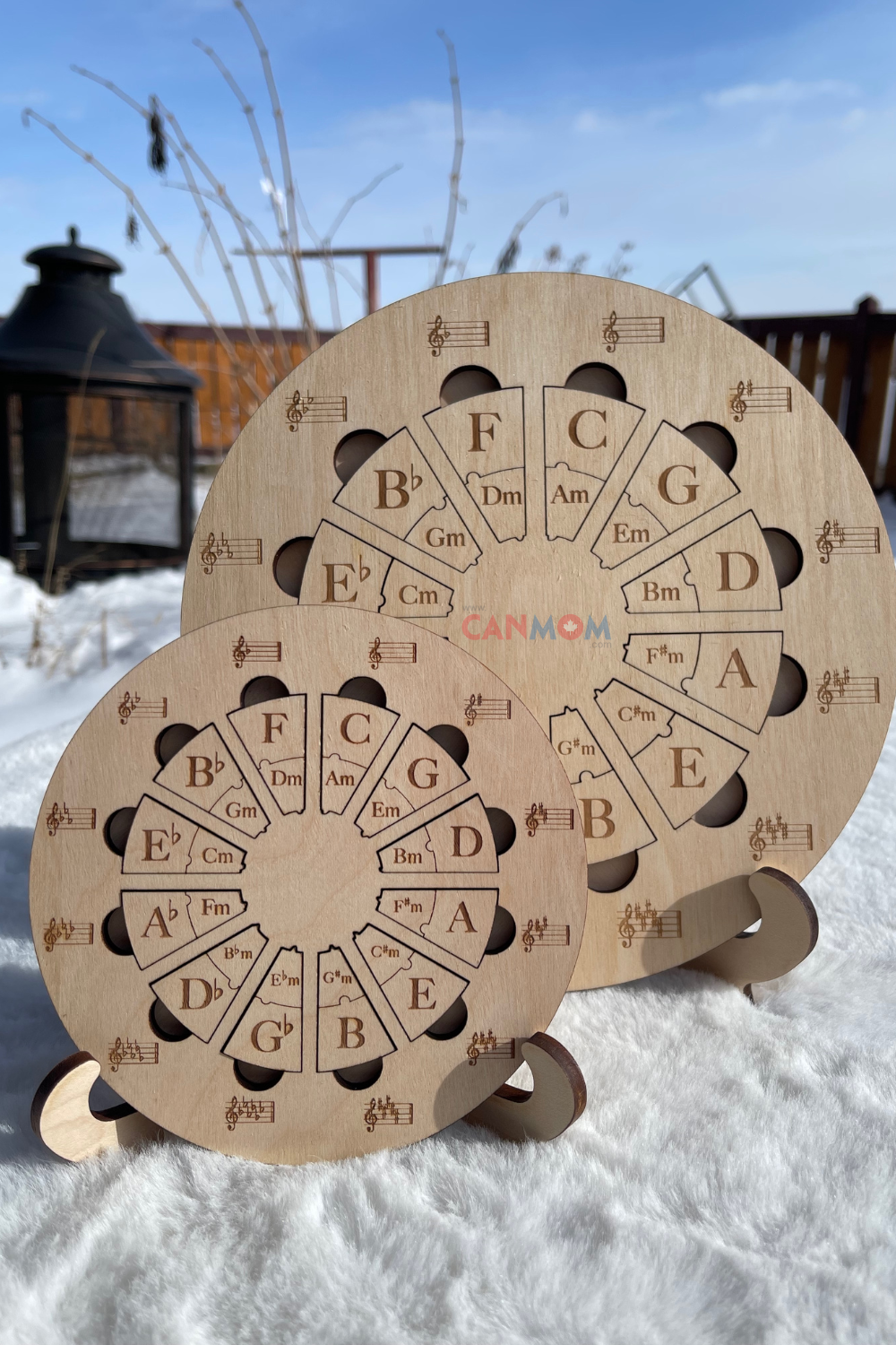 Circle of fifths puzzle | Learn Music Theory  | Montessori hand on music activity