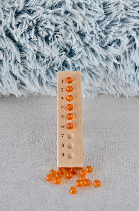 Unit base / learn 1-9 / Montessori decimal system
