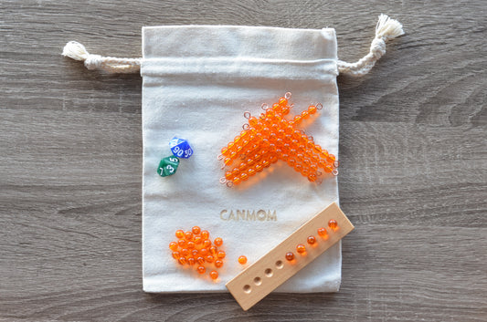 Double digits number learning Montessori bead Set