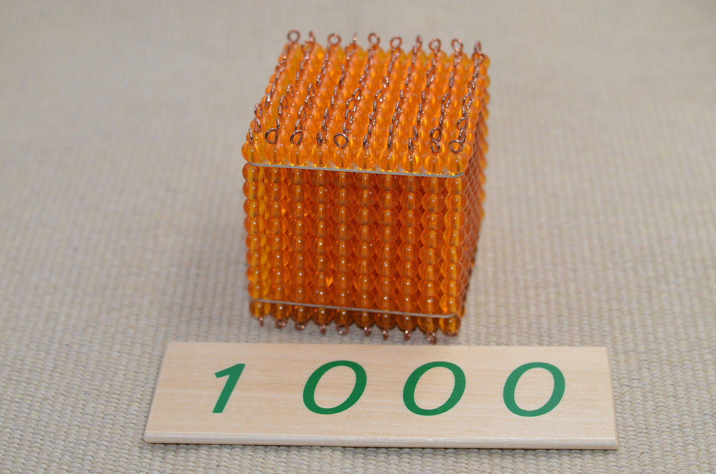 Montessori learning 1000 / place value number toy / Montessori thousand cube / Montessori math / preschooler / kids gift / teacher gift