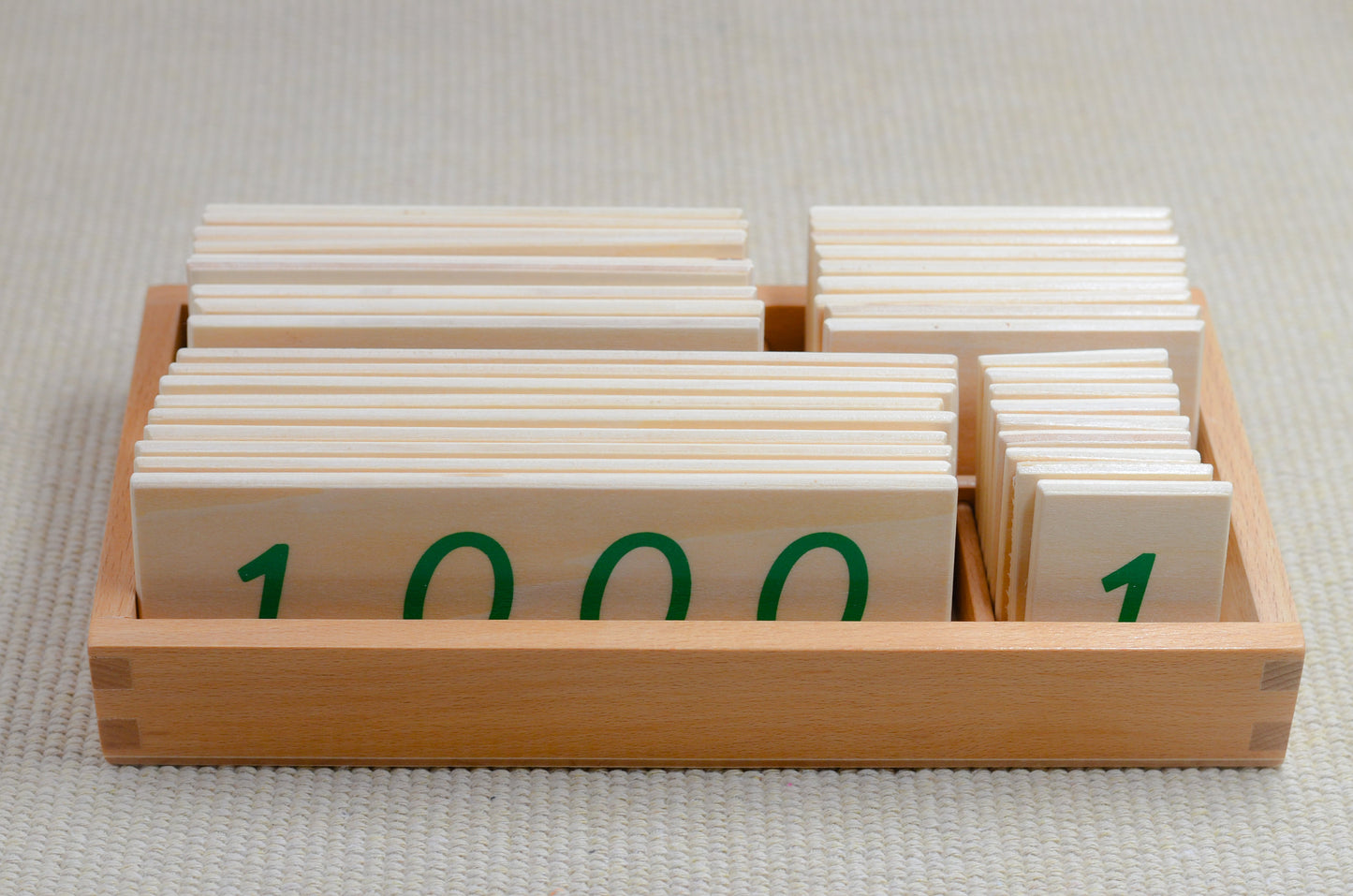 Montessori wooden number, learning toys | Montessori toys | montessori numbers | decimal system | Montessori toy | learning toy
