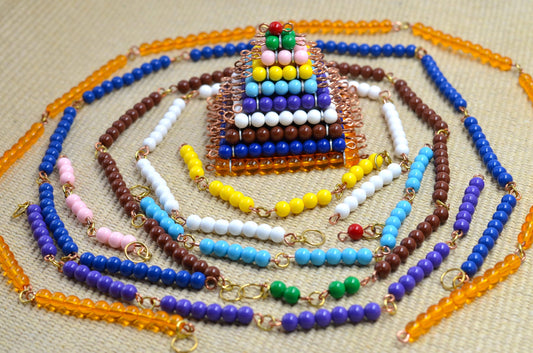 Montessori short bead chains