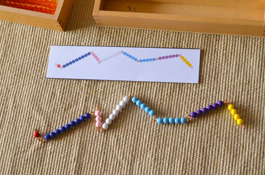 Montessori make ten math game / snake game