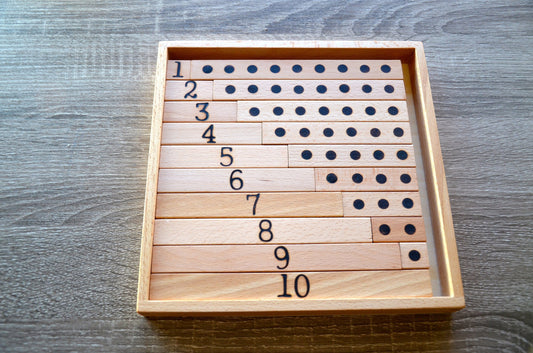 Montessori personalized number puzzle / Preschool Math learning puzzle / educational wooden puzzle / personalized xmas gift / children gift
