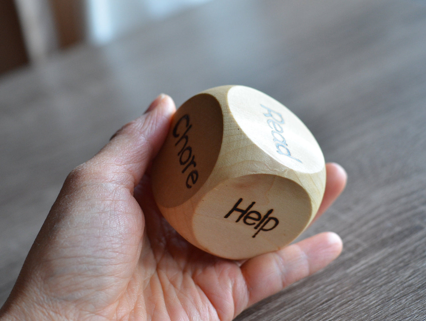Personalized task dice / kids dice / personalized name dice / party gift / family gift