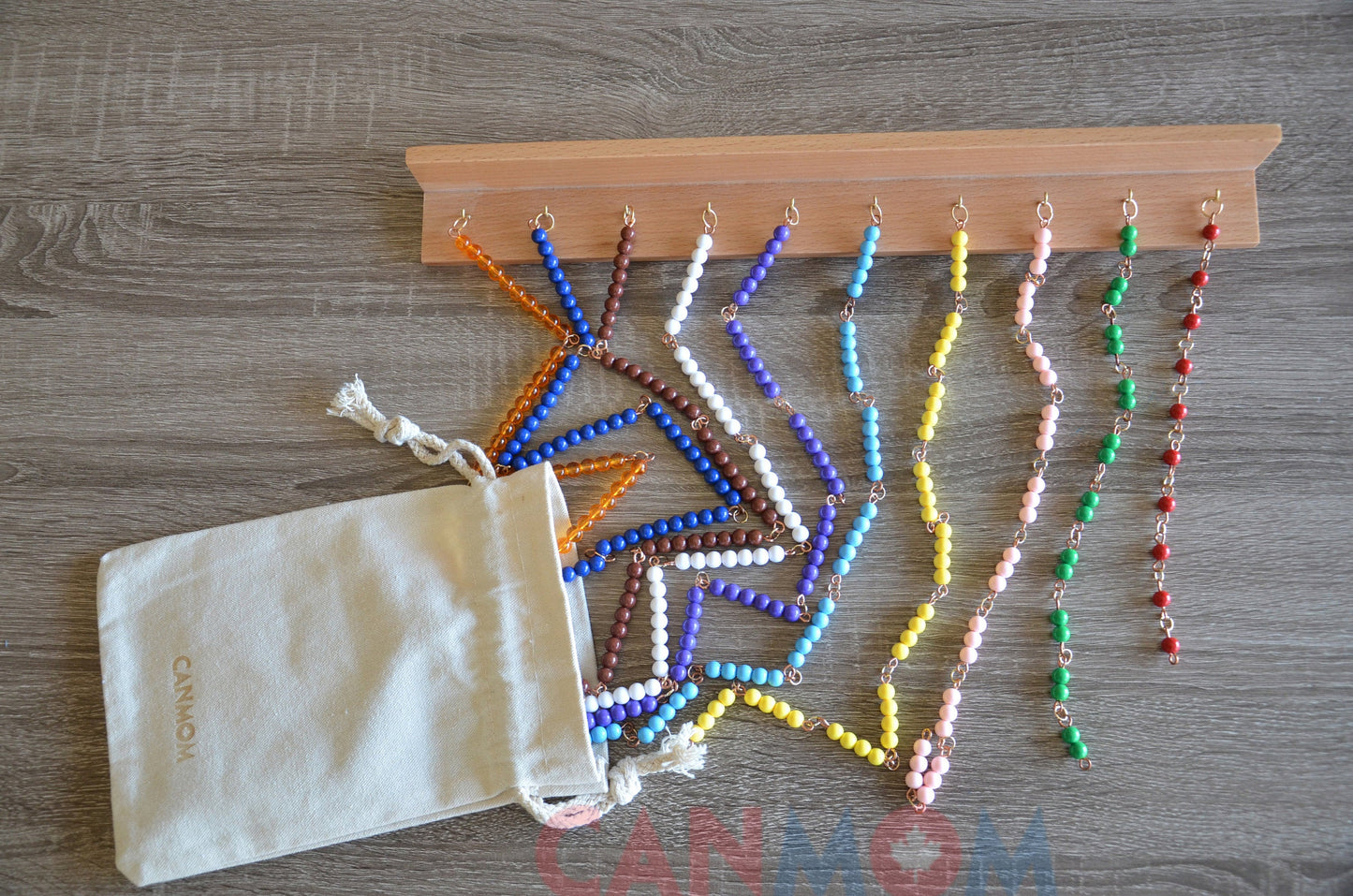 Montessori Multiplication toy / times table bead chains