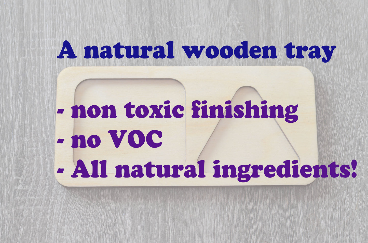 Montessori tens and units bead set with tray